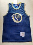 NBA 10 Hardaway Checkerboard Maillot bleu